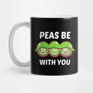 Peas Be With You - Cue Peas Pun Mug